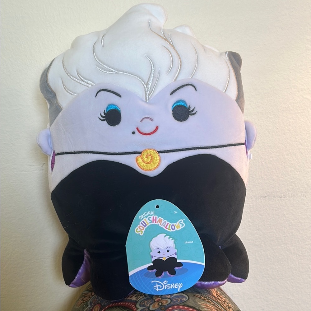 NWT Disney Ursula Squishmallow